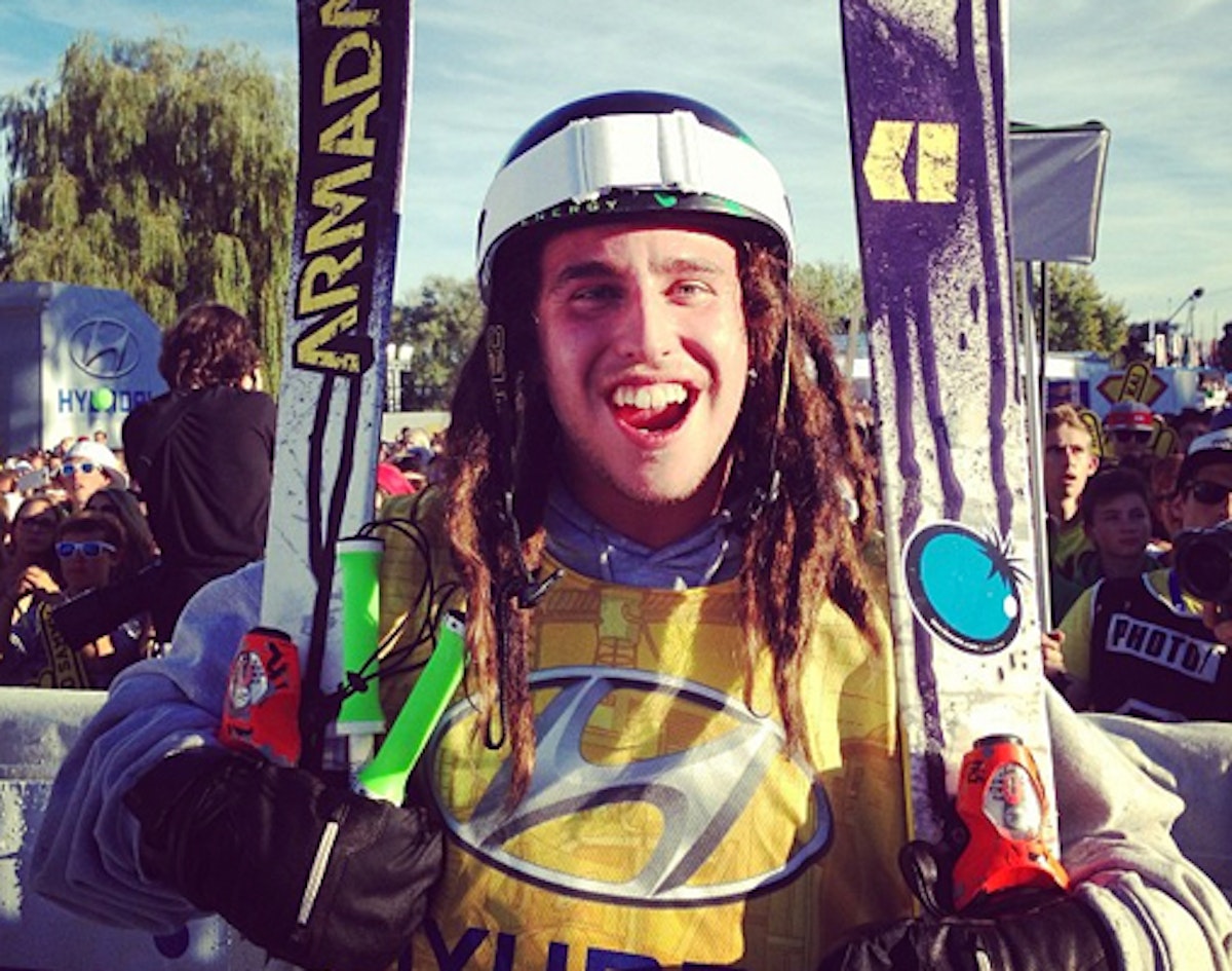 Henrik Harlaut wins 2013 freestyle.ch big air