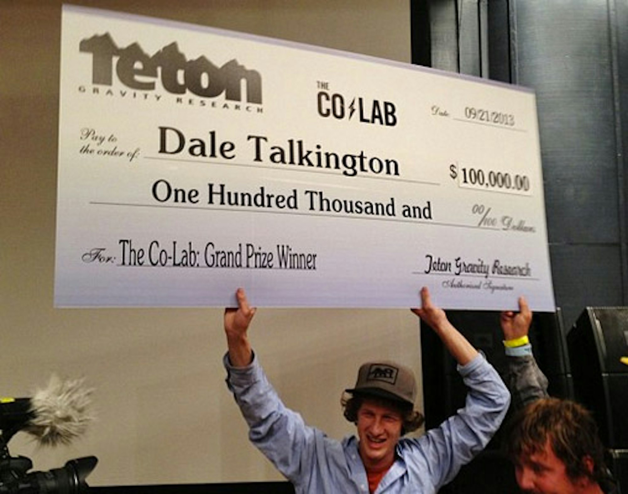 Dale Talkington takes top honors (and $100K) in TGR's Co-Lab contest
