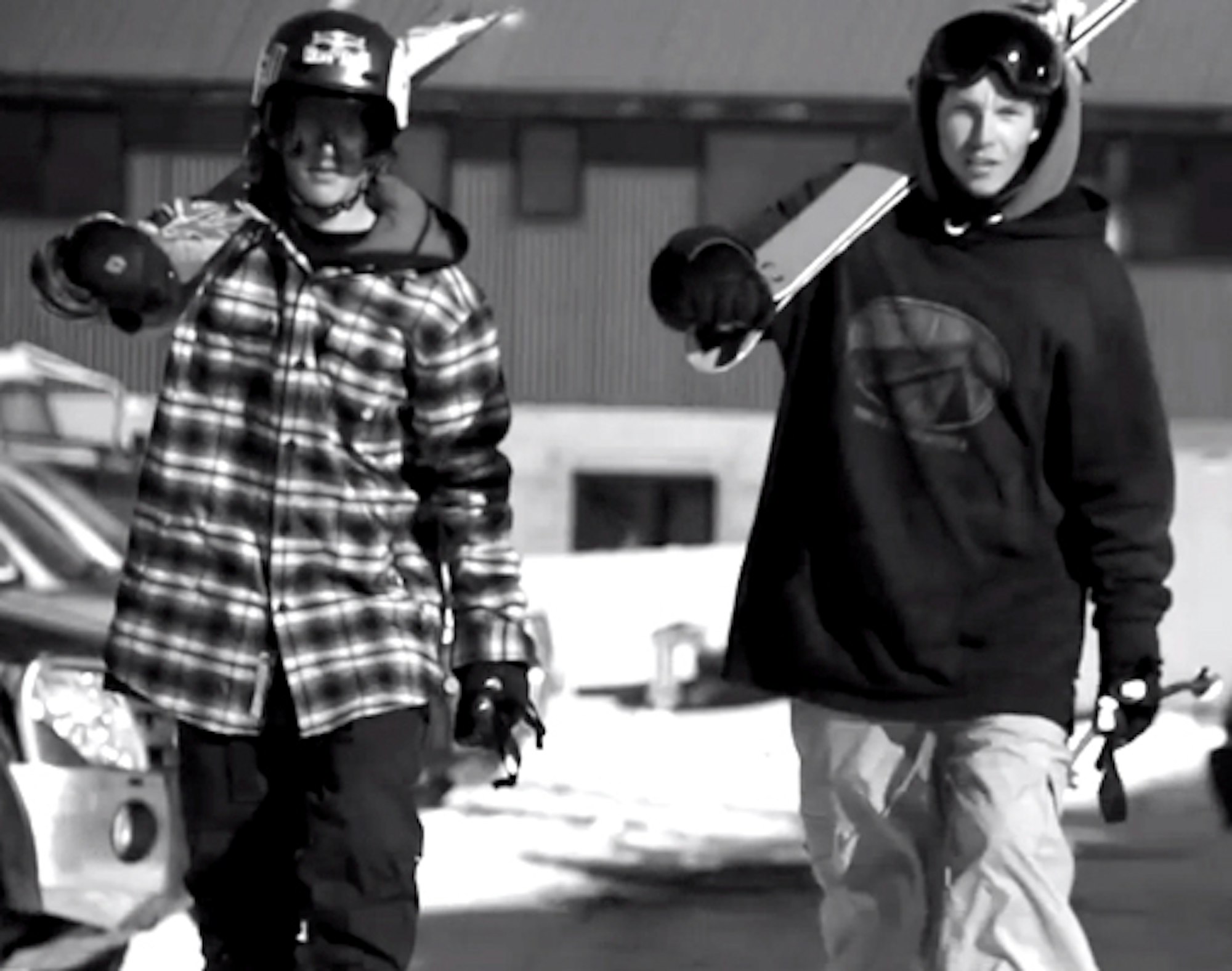 Jesper Tjäder and Øystein Bråten tag team Cardrona, NZ