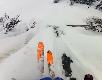 See the evidence: Andrew Whiteford has his best ski day of 2012/13