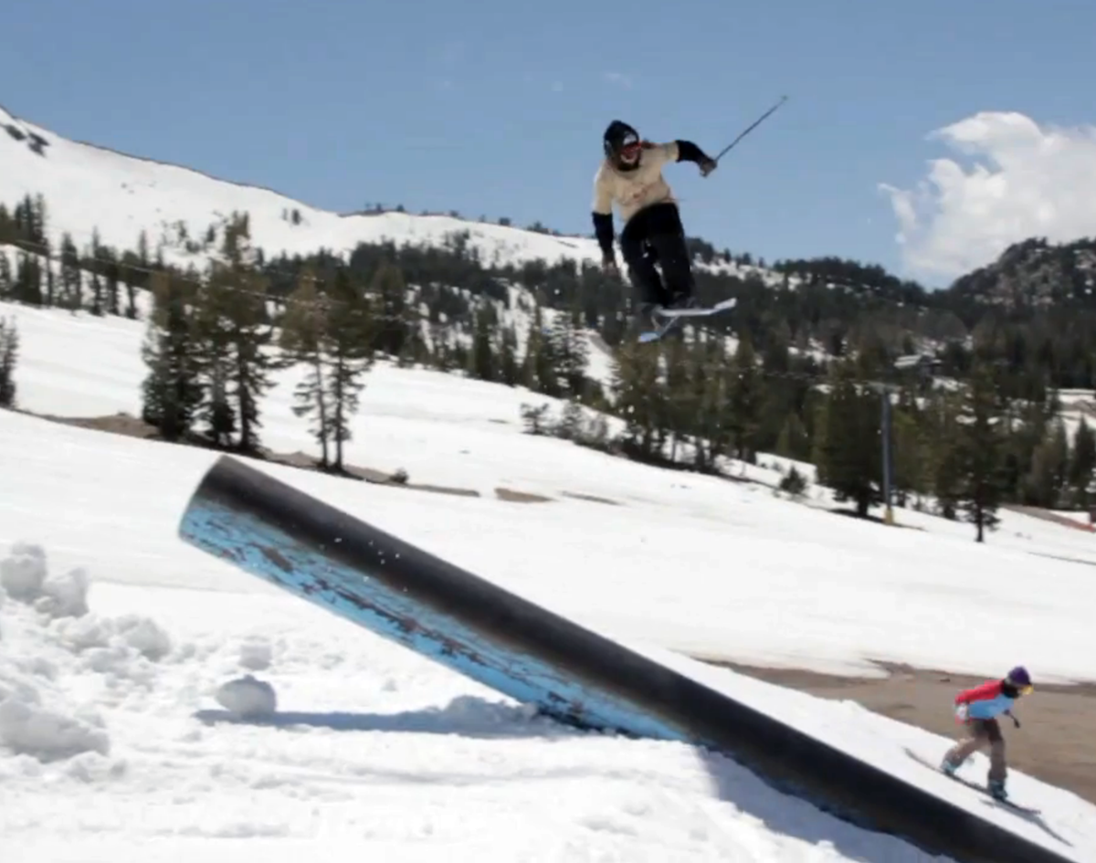 Watch Jacob Hyllengren Larsson put on a show at Mammoth Mountain