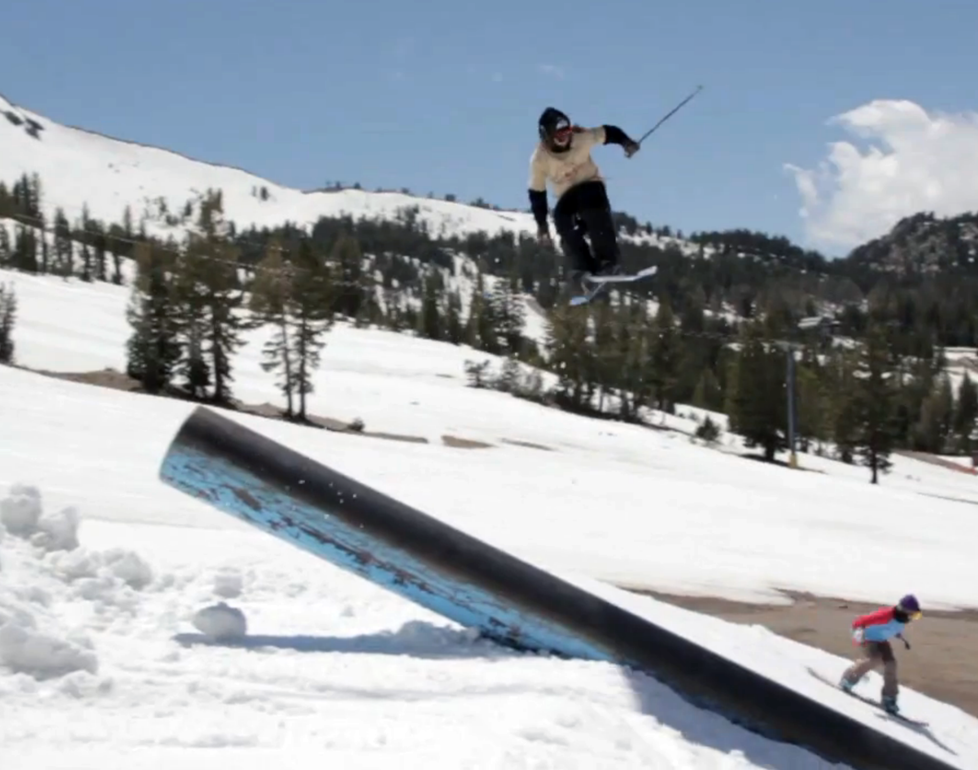 Watch Jacob Hyllengren Larsson put on a show at Mammoth Mountain