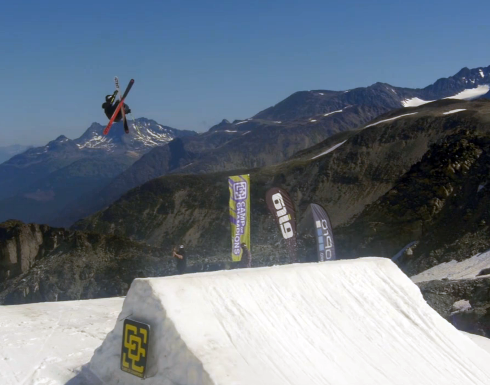 Eira spends its family vacation atop the glacier at Camp of Champions