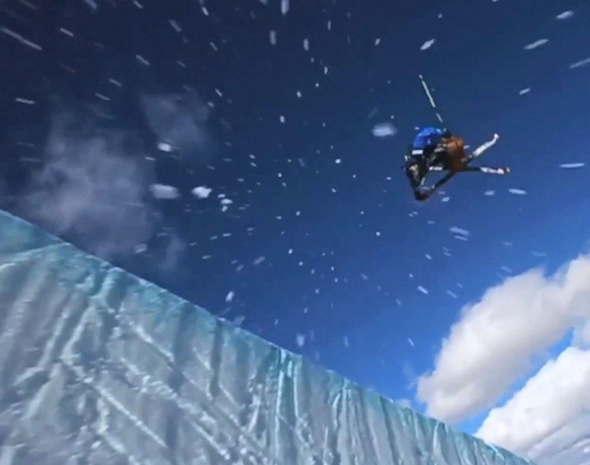 Follow David Wise in and out of the pipe at Park City, UT