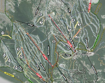 New Peak 6 terrain project underway in Breckenridge