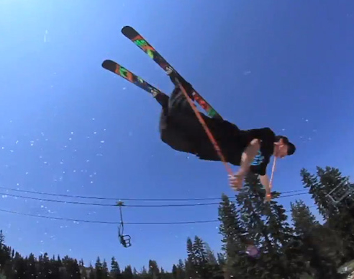 Line Traveling Circus puts on a show at Woodward Tahoe, Session 3, 2013