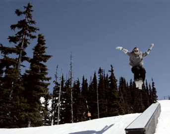 Leigh Powis, Max Hill and Corey Vanular romp around Whistler, Spring 2013