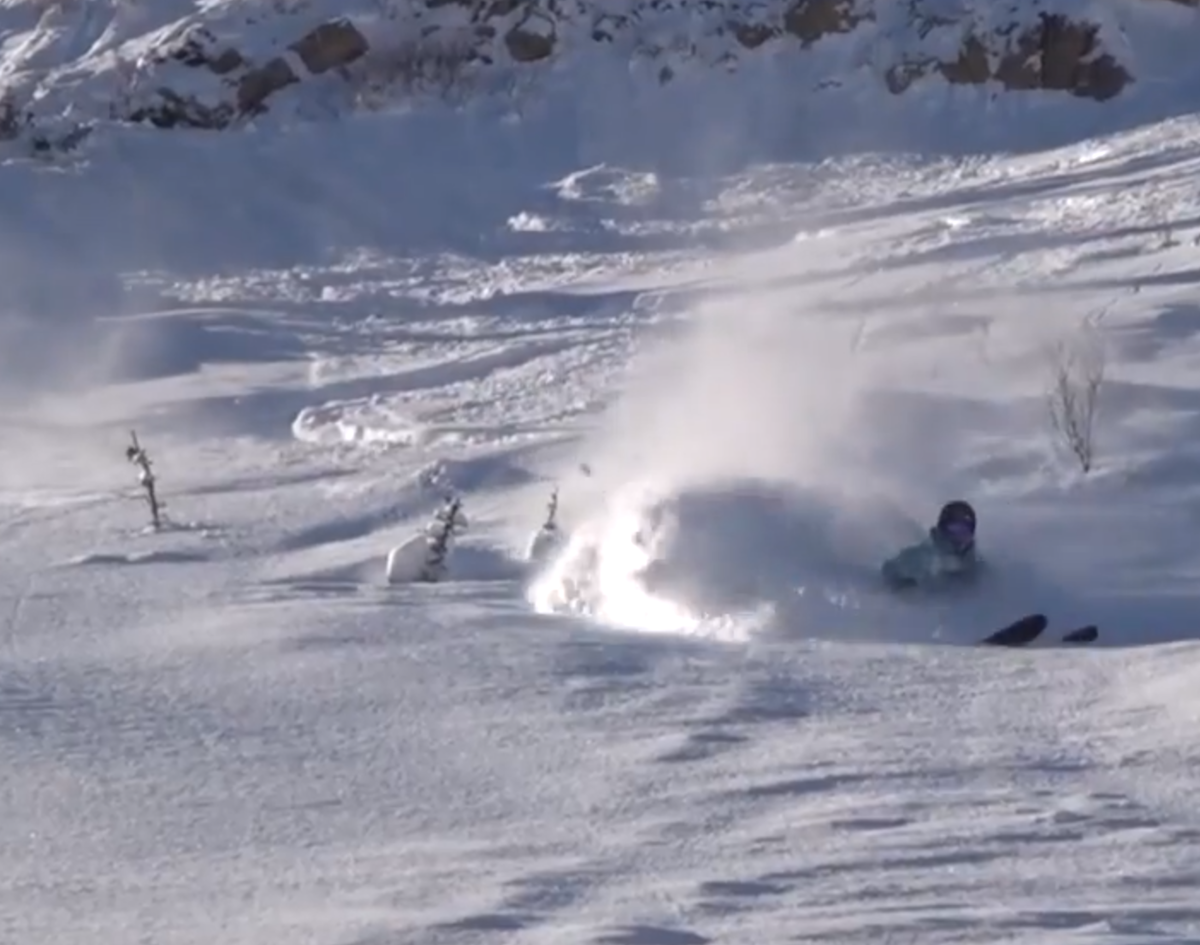 Video evidence of "the greatest snow on earth" from Ski Utah
