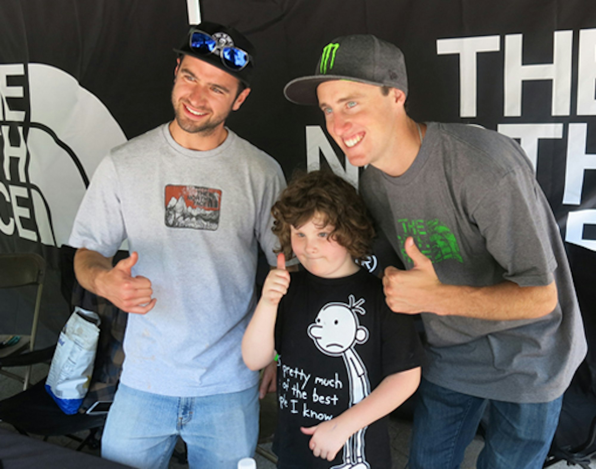 The North Face athletes converge upon Central Park to spread freeskiing stoke