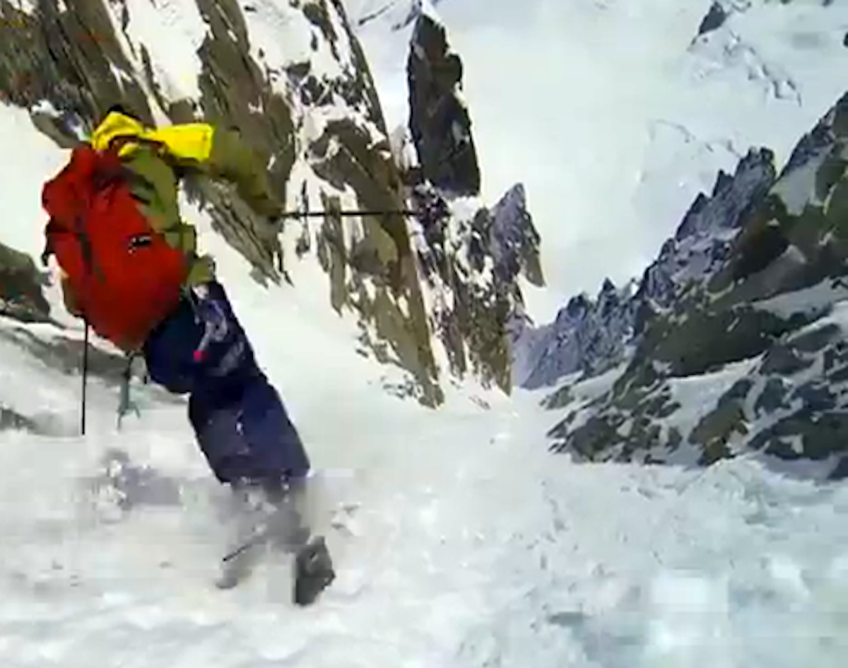 Nate Wallace and co. enjoy Chamonix winter that just won't end
