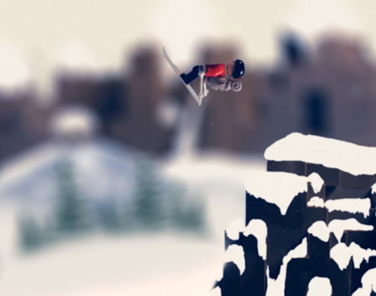 Lego freeskiing edit worthy of an A+