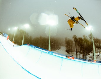 Sochi shredding and unlimited hot dogs with Mike Riddle