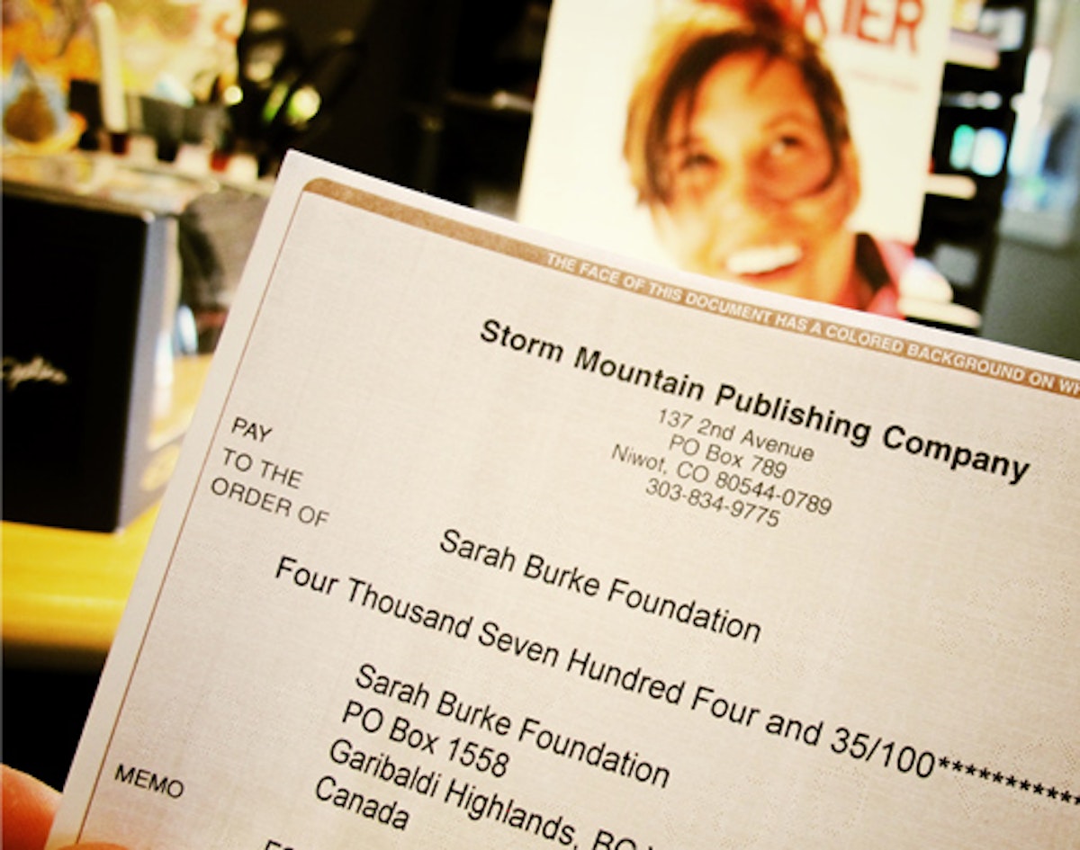 Freeskier's Photo Annual exhibition raises $4.7K for Sarah Burke Foundation