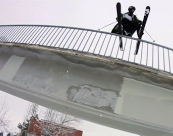 Jarred Martin and Kieran Nikula shred urban in Kamloops, BC