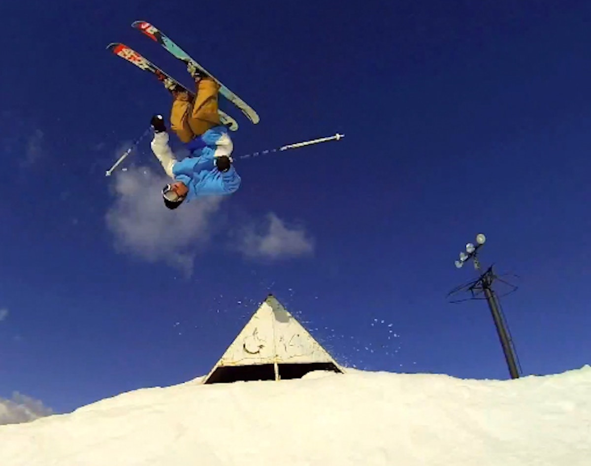 Candide Thovex gets back into his park skiing groove at Woodward Tahoe