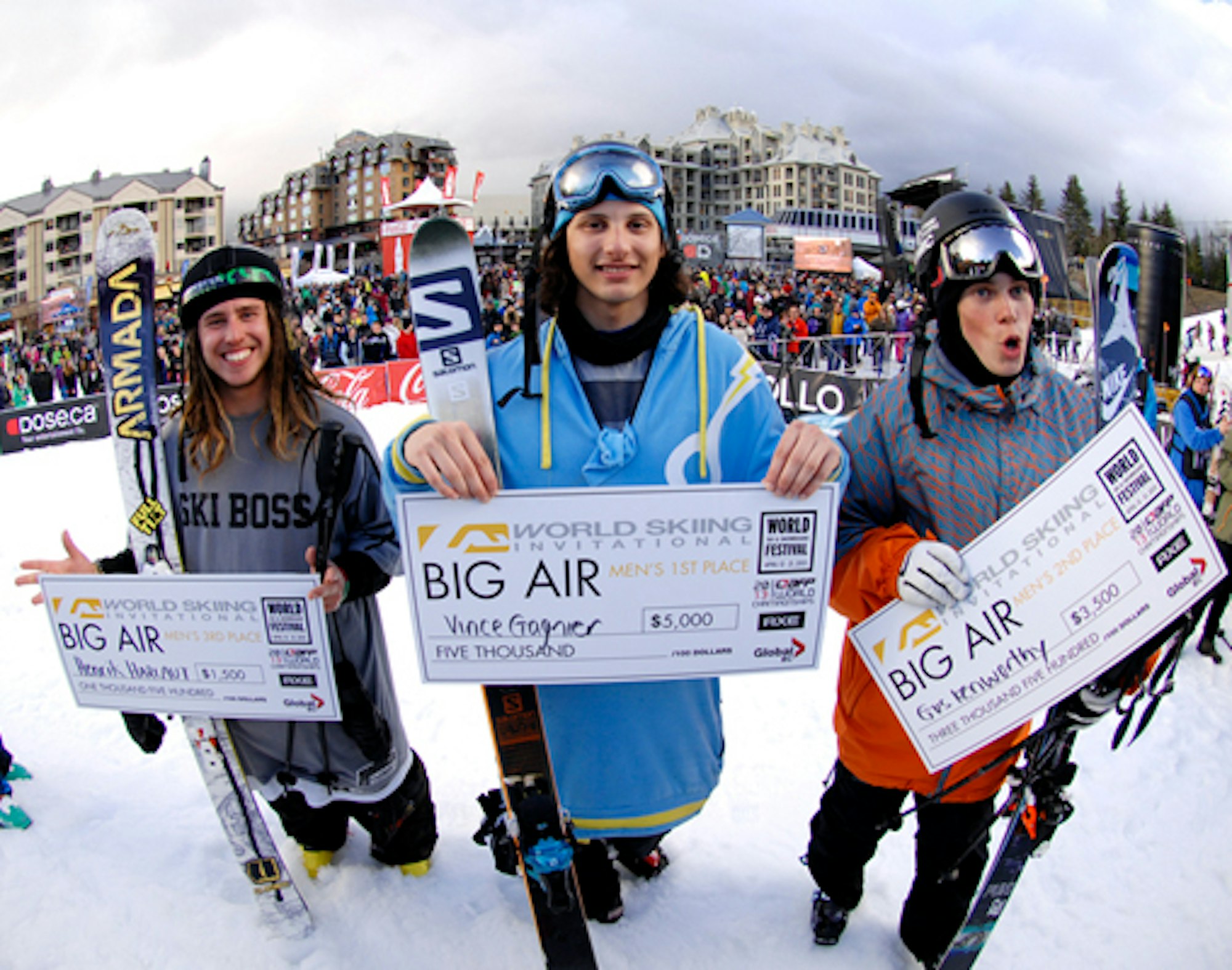 Vincent Gagnier wins 2013 AFP World Champs/WSSF big air at Whistler Blackcomb