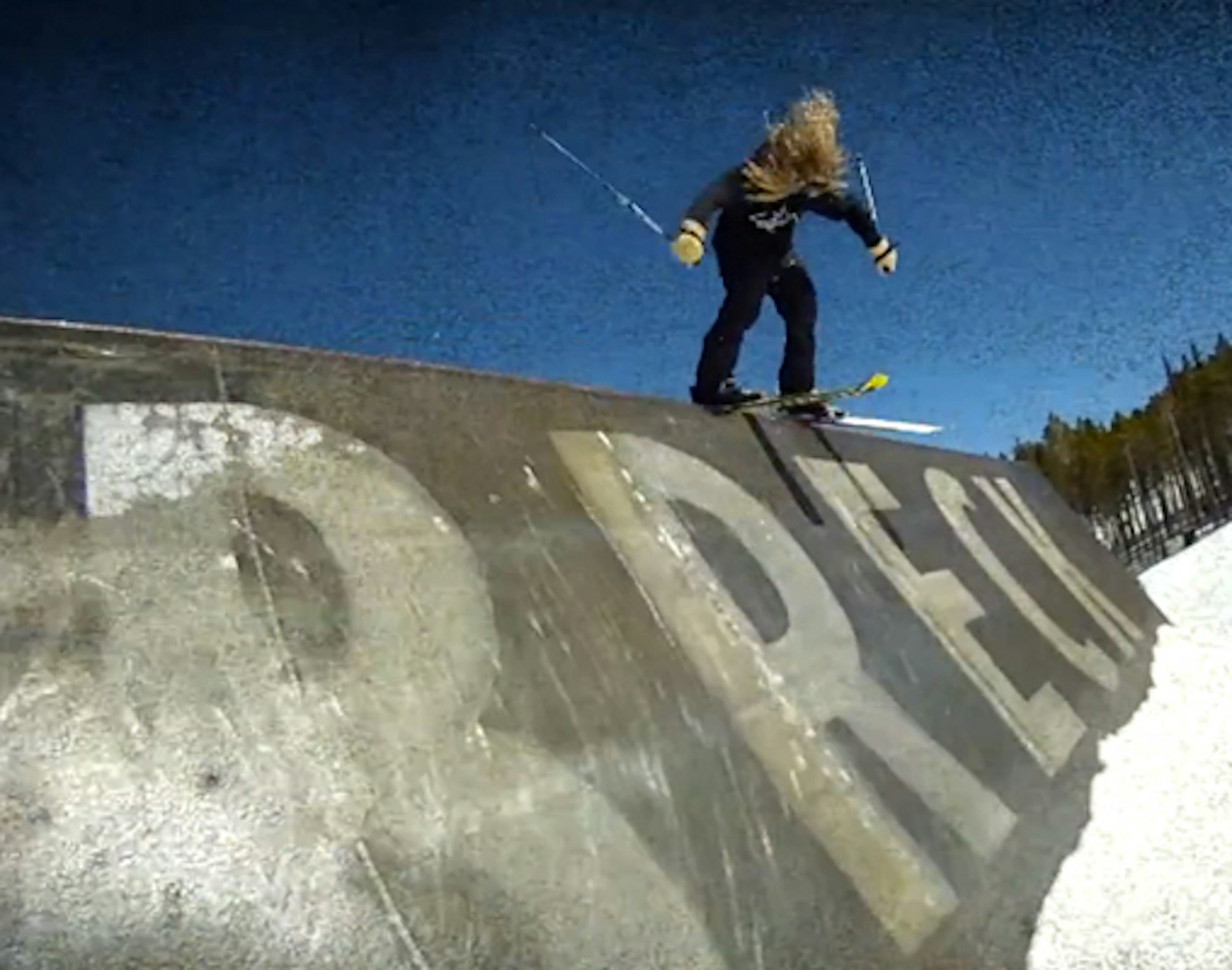 Banks Gilberti drops Breck edit shot entirely with Zeal HD Camera Goggle