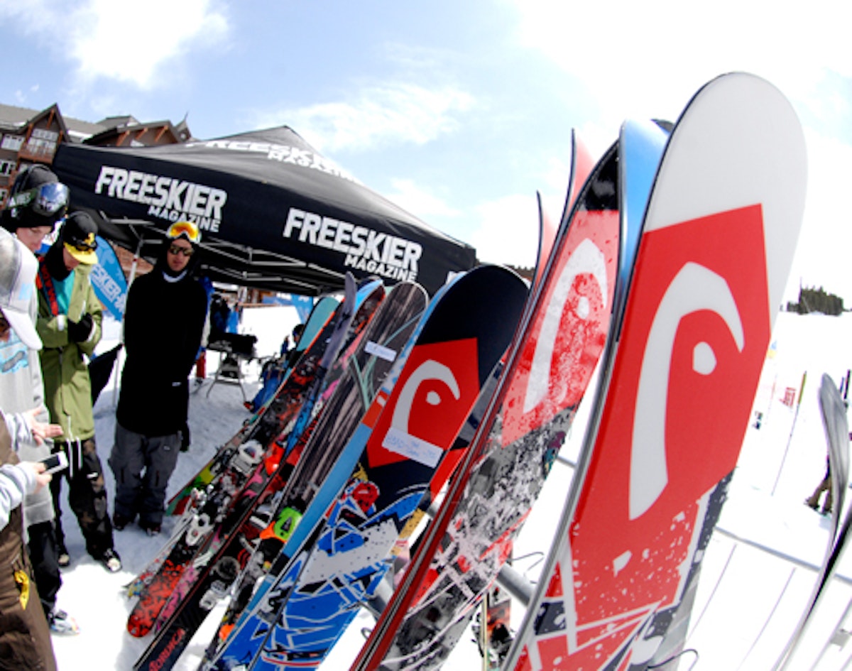 #FreeskierFest invades Breckenridge, 2014 Park Ski Test underway