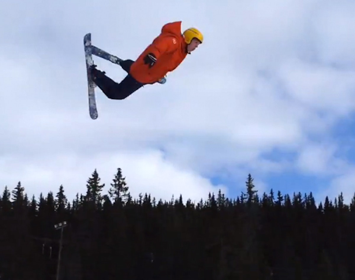 Jump goes wrong for skier in Norway, broken leg the result