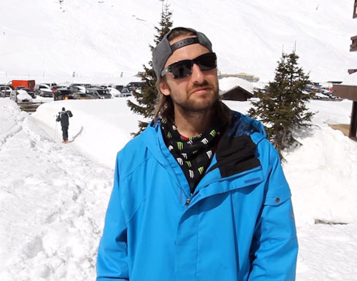 Colby James West autotunes the X Games Tignes, 2013, scene