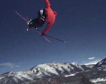 Simon Dumont and Torin Yater-Wallace shred park at Buttermilk