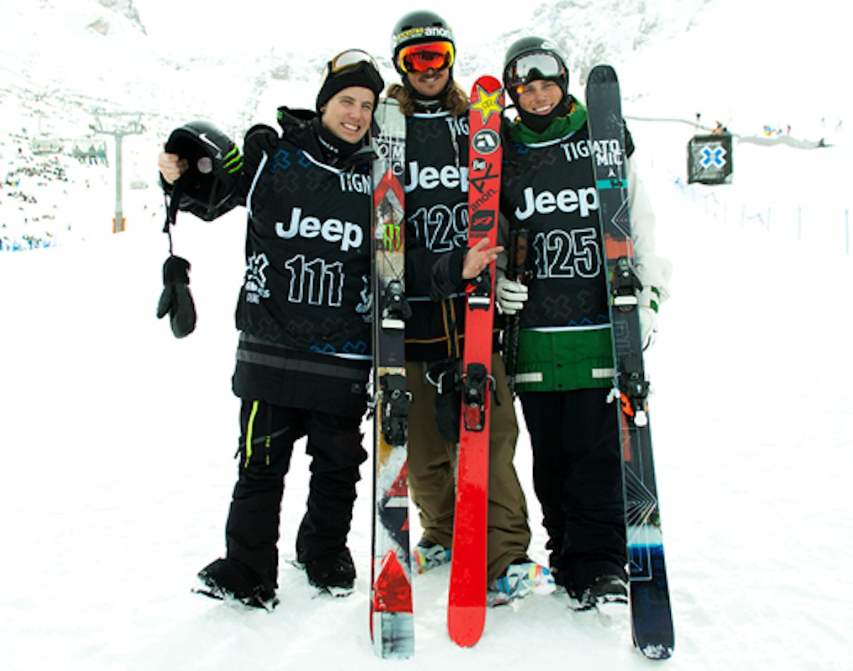 McRae Williams wins slopestyle gold, 2013 X Games Tignes