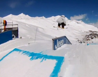 Monster's X Games Tignes slopestyle preview features "testosterone" and "romance"