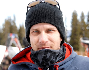 Meet Steve, the hard-charging, one-legged ski tester