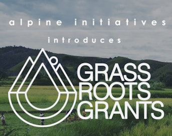 Alpine Initiatives' Grass Roots Grants fund North American sustainability projects