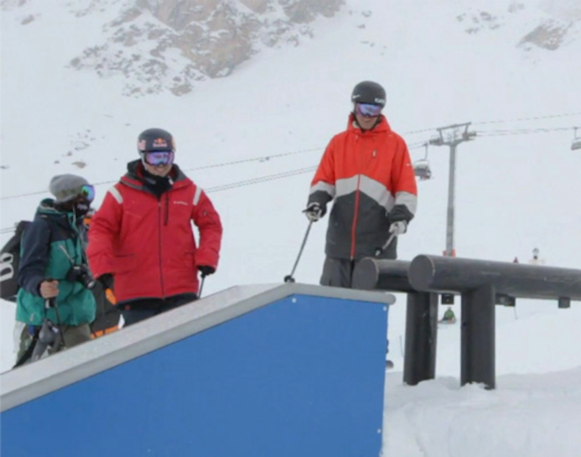 Here's your first look at the 2013 X Games Tignes slopestyle course