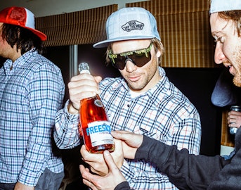 Poppin' bottles! We're handing out champagne to the best uses of #FreeskierFest