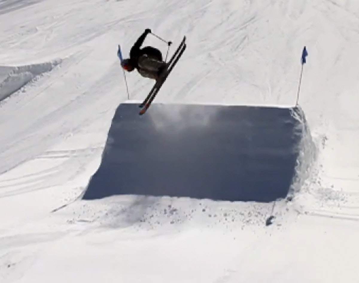 This rad edit from Mammoth Mountain is shot entirely from the chairlift