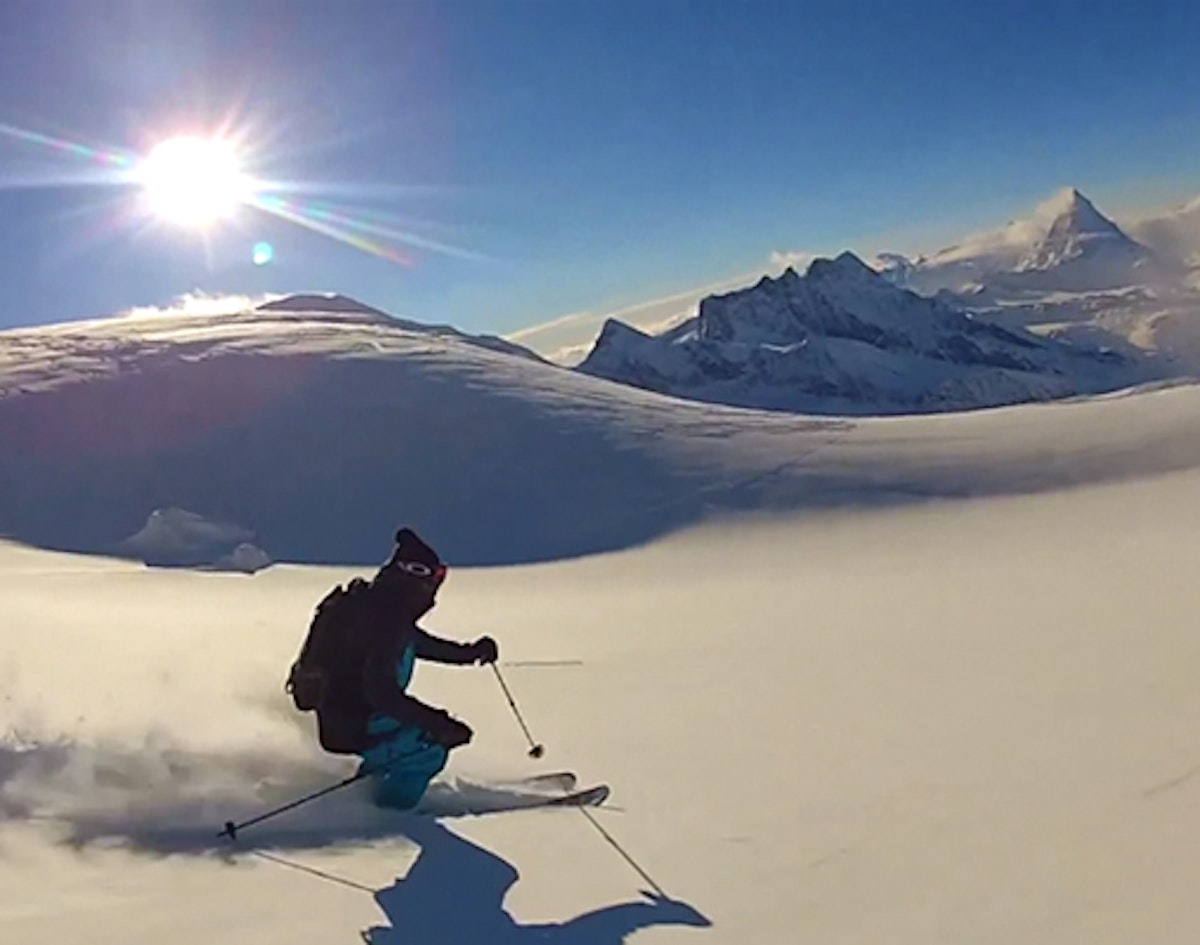 Heli skiing from Chamonix to Zermatt with Seth Morrison and friends