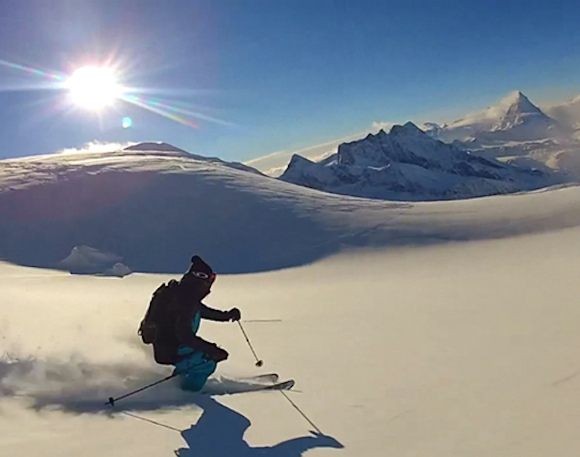 Heli skiing from Chamonix to Zermatt with Seth Morrison and friends