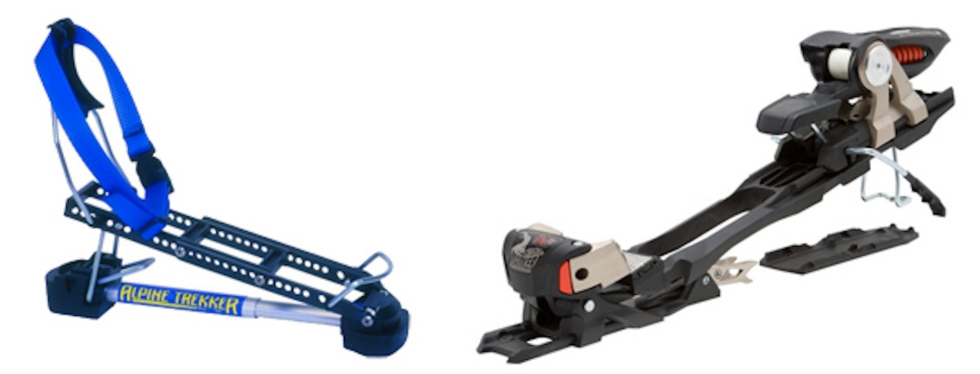BCA Alpine Trekker and Marker Duke binding