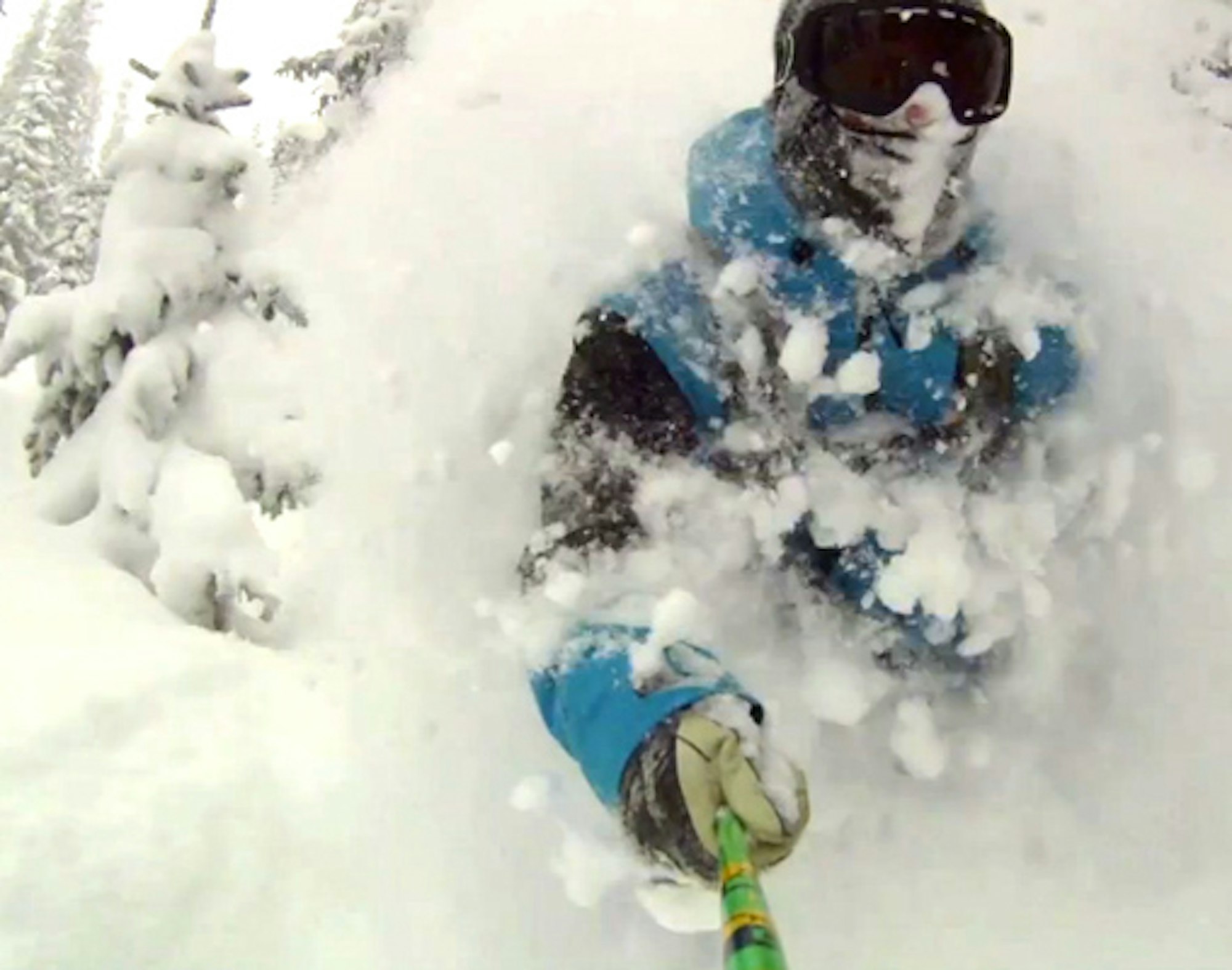 Johnny "Giver!" Rossman shreds deep Colorado pow in late January