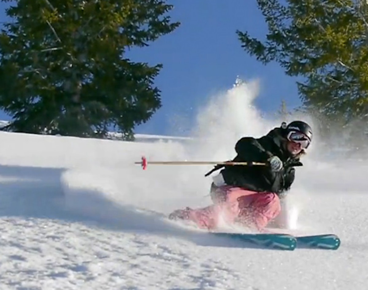 Anna Segal, Brita Sigourney and Lexi Dupont head into the Idaho Backcountry for freshies