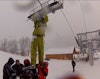 Why it's a good idea to remove your backpack before riding the chairlift