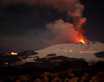Salomon Freeski TV shreds Mt. Etna, an active volcano on Sicily