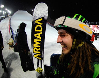 Tanner Hall's message to Henrik Harlaut, moments before the nose butter triple cork 1620