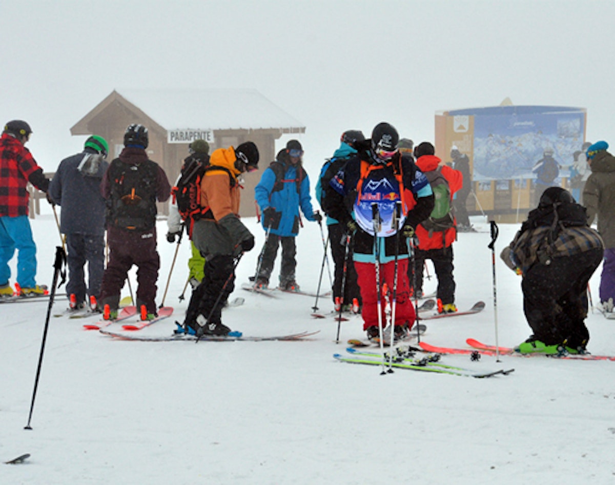 Red Bull Linecatcher start delayed, next weather window on Wednesday