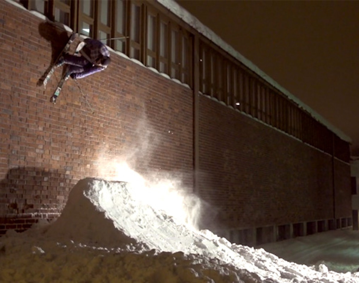 Real Skifi presents episode 8, complete with creative urban skiing to blow your mind