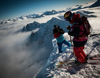 Photo Gallery: Drew Tabke and Christine Hargin win Revelstoke stop of Freeride World Tour
