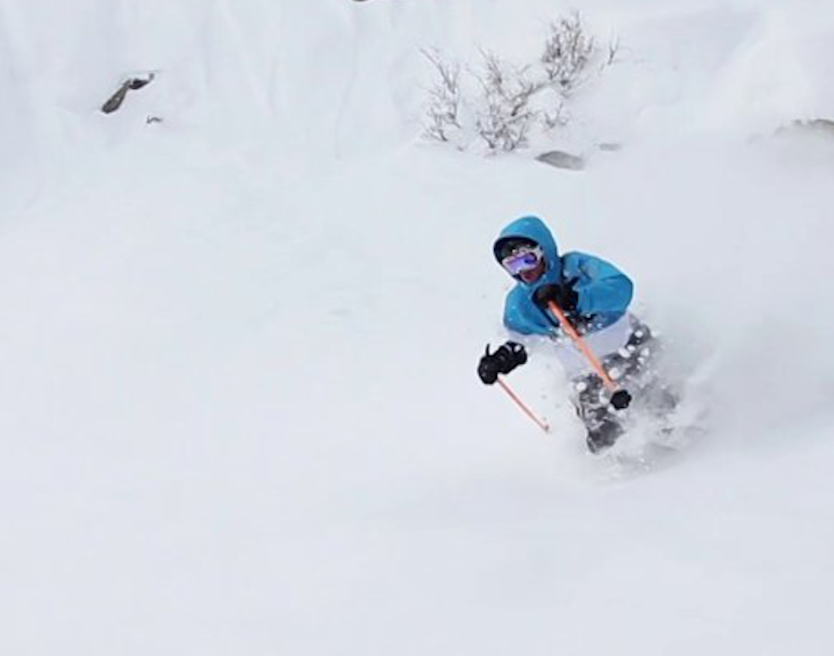 Backwards Powder Day: Shredding pow in Big Cottonwood Canyon, in reverse