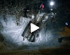Jesper Tjäder and snowboarder Torstein Horgmo session urban rails together in Norway
