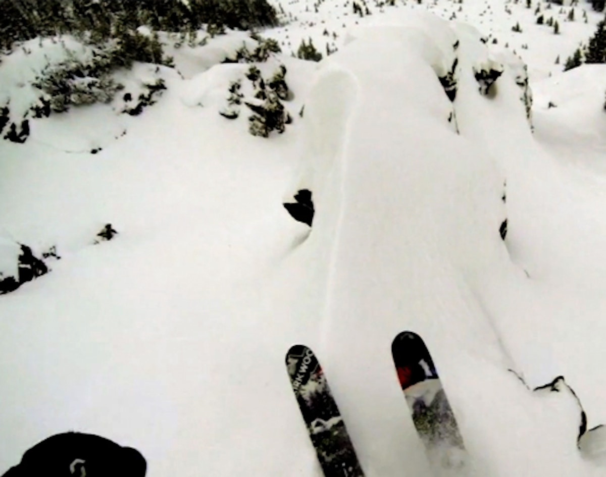 Josh Daiek rips rad lines at Kirkwood, 12.18.12