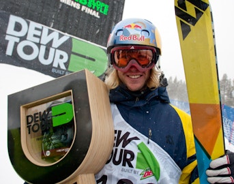 Russ Henshaw tops field at the Dew Tour slopestyle final in Breckenridge