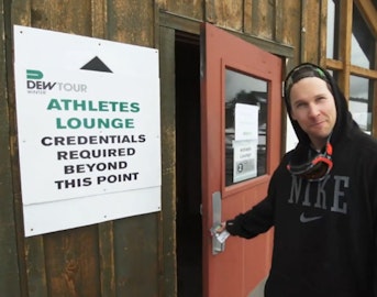 Exclusive: Go behind the scenes of the athlete lounge at Dew Tour