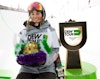 Brita Sigourney wins the Dew Tour women's superpipe final at Breckenridge