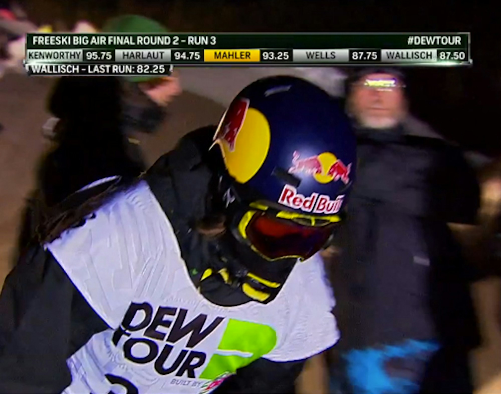 Watch video of the top three runs from Dew Tour big air finals